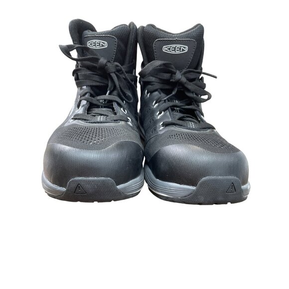 Keen Utility Mens black Carbon Fiber Toe Work Boots Size 11.5D SKU 9134 - Picture 11 of 13